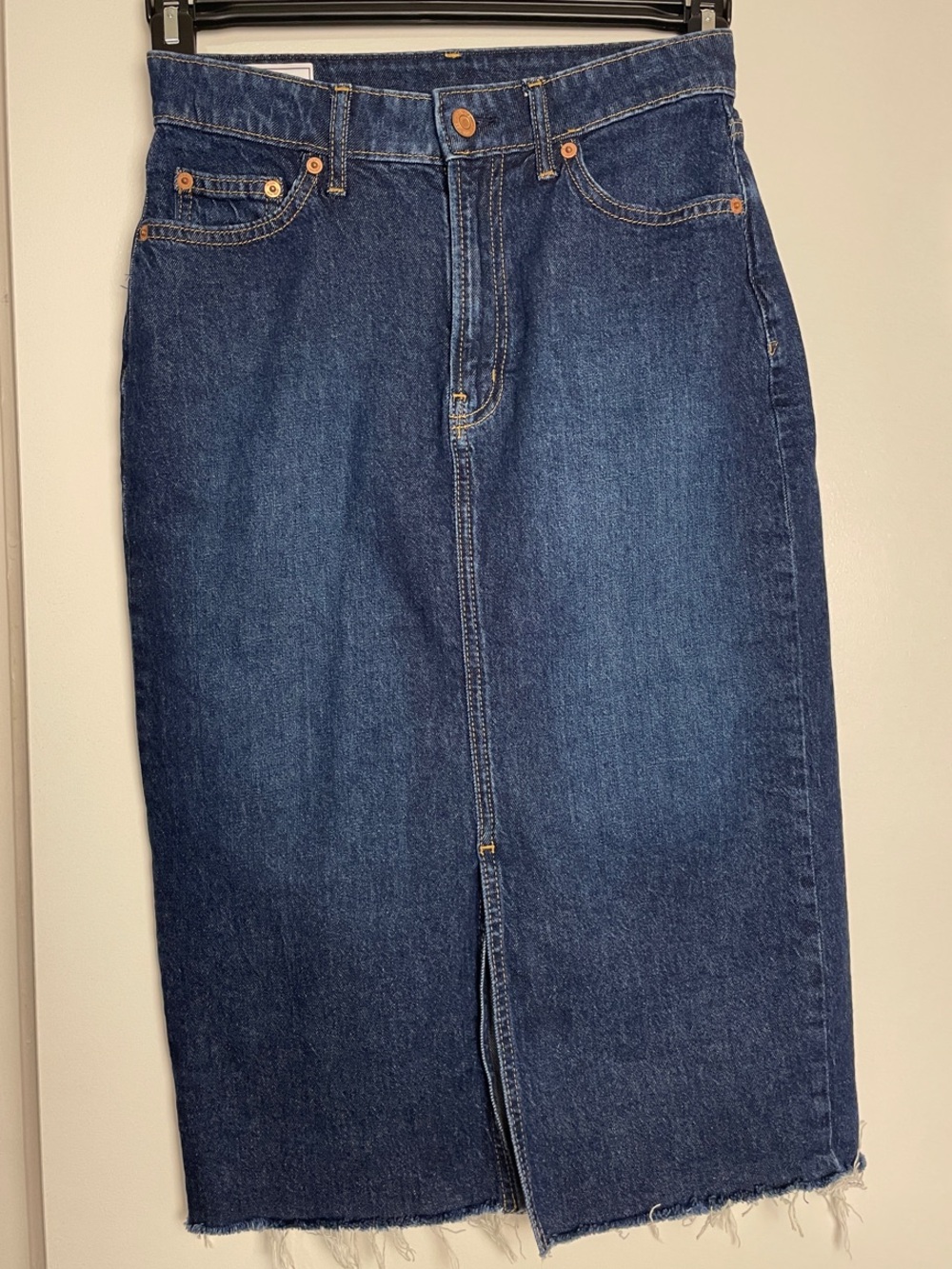 GAP Dark Blue Straight-Leg Jeans